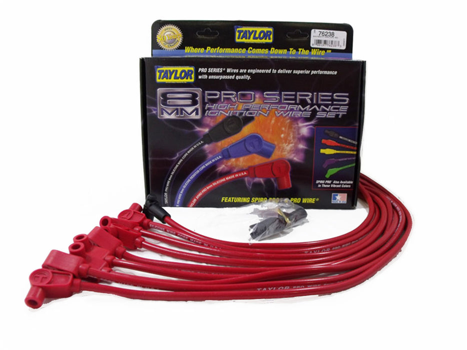 Taylor Cable 76238 8mm Pro Wire Ignition Wire Set - Truck Part Superstore