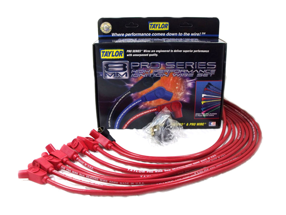Taylor Cable 76241 8mm Pro Wire Ignition Wire Set - Truck Part Superstore
