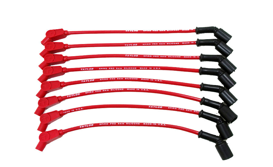 Taylor Cable 76245 8mm Spiro-Pro Ignition Wire Set - Truck Part Superstore