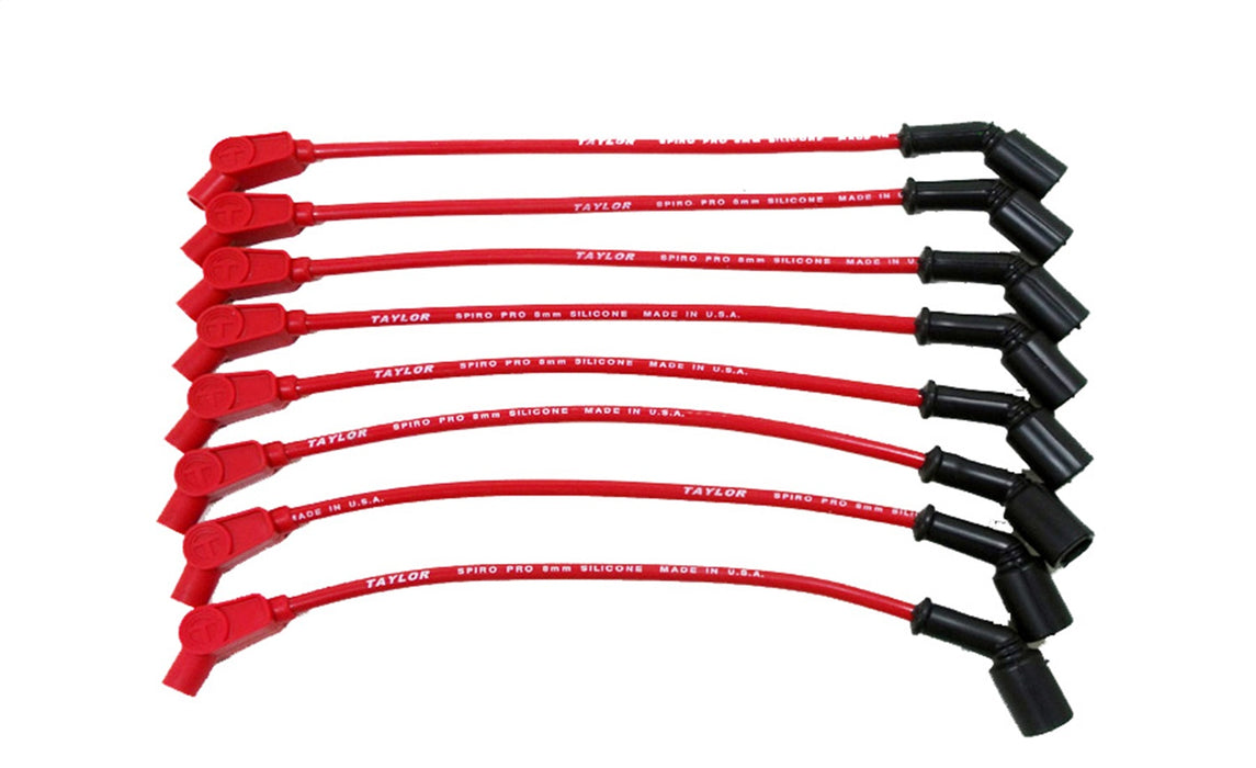 Taylor Cable 76245 8mm Spiro-Pro Ignition Wire Set - Truck Part Superstore