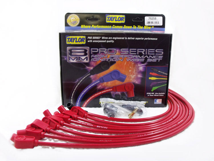 Taylor Cable 76258 8mm Spiro-Pro Ignition Wire Set - Truck Part Superstore