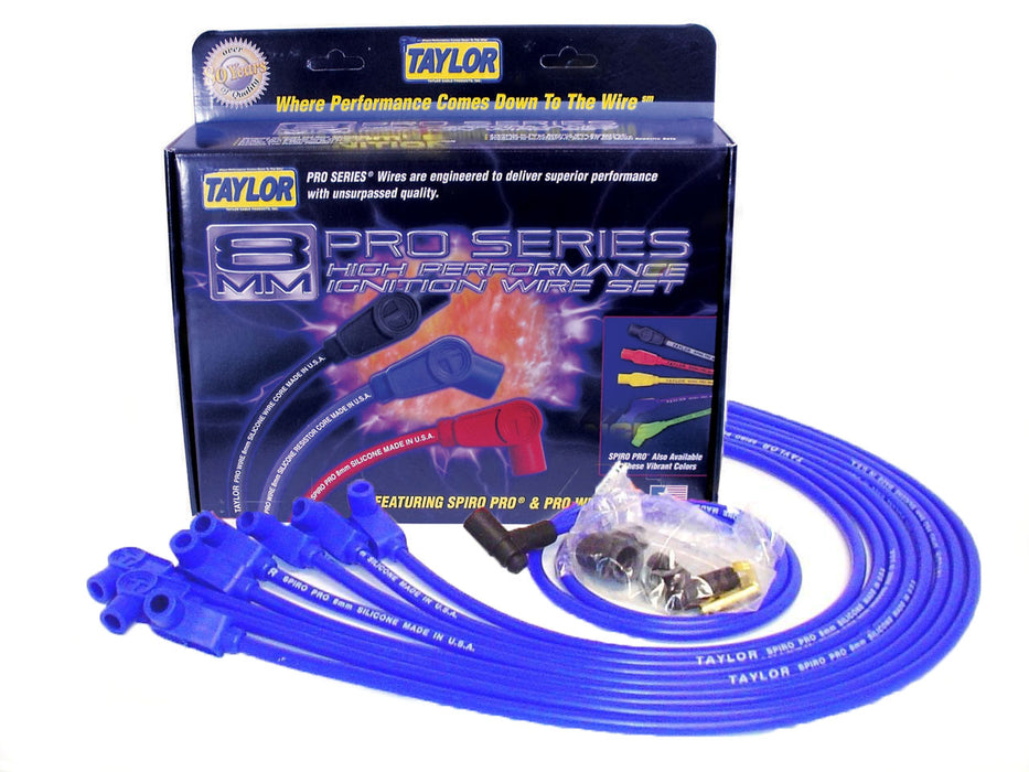 Taylor Cable 76630 8mm Pro Wire Ignition Wire Set - Truck Part Superstore
