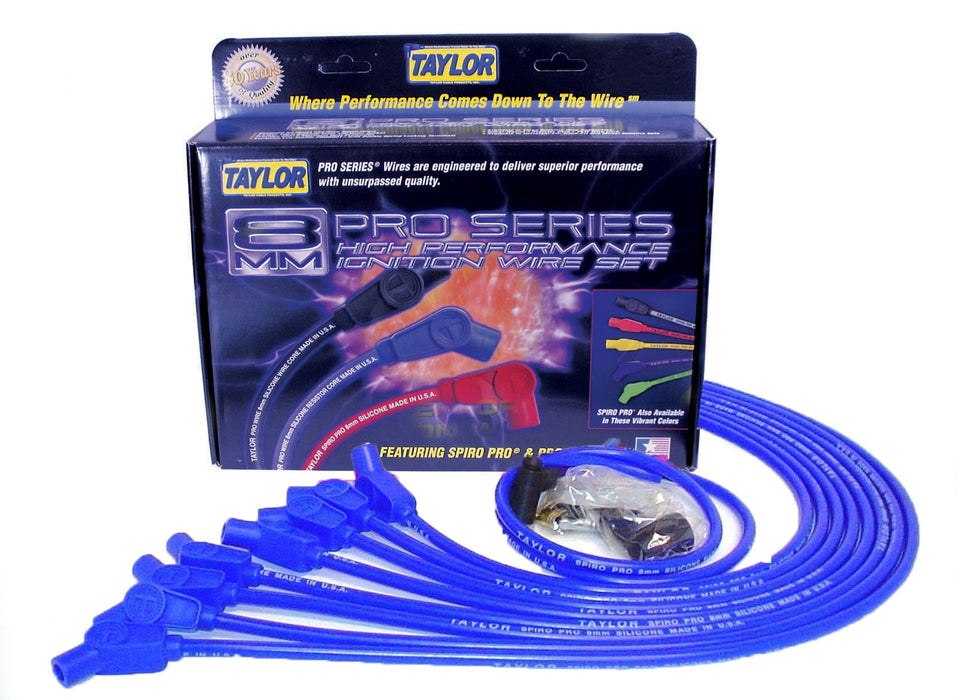 Taylor Cable 76631 8mm Pro Wire Ignition Wire Set - Truck Part Superstore