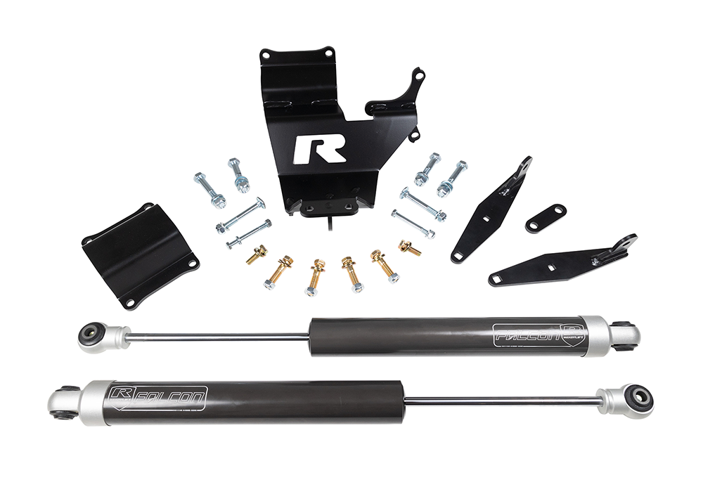 ReadyLift 77-25210 ReadyLIFT 11-22 Ford SD Dual Steering Stabilizer - Truck Part Superstore