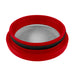 S&B 77-3005-BKJF Turbo Screen 6.0 Inch Red Stainless Steel Mesh W/Stainless Steel Clamp S&B - Truck Part Superstore