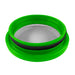 S&B 77-3008-BKJF Turbo Screen 6.0 Inch Lime Green Stainless Steel Mesh W/Stainless Steel Clamp S&B - Truck Part Superstore