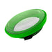 S&B 77-3008-BKJF Turbo Screen 6.0 Inch Lime Green Stainless Steel Mesh W/Stainless Steel Clamp S&B - Truck Part Superstore