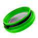 S&B 77-3008-BKJF Turbo Screen 6.0 Inch Lime Green Stainless Steel Mesh W/Stainless Steel Clamp S&B - Truck Part Superstore