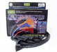 Taylor Cable 77005 8mm Spiro-Pro Ignition Wire Set; Black; Stock; 9.5 in.; OE Spark Plug Boot; - Truck Part Superstore