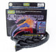 Taylor Cable 77005 8mm Spiro-Pro Ignition Wire Set; Black; Stock; 9.5 in.; OE Spark Plug Boot; - Truck Part Superstore