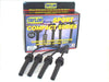 Taylor Cable 77035 8mm Spiro-Pro Ignition Wire Set; Black; Stock; 9.5 in.; OE Spark Plug Boot; - Truck Part Superstore