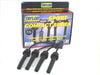Taylor Cable 77035 8mm Spiro-Pro Ignition Wire Set; Black; Stock; 9.5 in.; OE Spark Plug Boot; - Truck Part Superstore