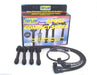 Taylor Cable 77043 8mm Spiro-Pro Ignition Wire Set; Black; Stock; 9.5 in.; OE Spark Plug Boot; - Truck Part Superstore