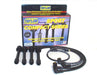 Taylor Cable 77045 8mm Spiro-Pro Ignition Wire Set; Black; Stock; 9.5 in.; OE Spark Plug Boot; - Truck Part Superstore