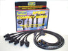 Taylor Cable 77051 8mm Spiro-Pro Ignition Wire Set; Black; Stock; 9.5 in.; OE Spark Plug Boot; - Truck Part Superstore