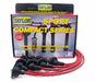 Taylor Cable 77204 8mm Spiro-Pro Ignition Wire Set; Red; Stock; 9.5 in.; OE Spark Plug Boot; - Truck Part Superstore