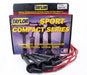 Taylor Cable 77205 8mm Spiro-Pro Ignition Wire Set; Red; Stock; 9.5 in.; OE Spark Plug Boot; - Truck Part Superstore