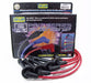 Taylor Cable 77208 8mm Spiro-Pro Ignition Wire Set; Red; Stock; 9.5 in.; OE Spark Plug Boot; - Truck Part Superstore