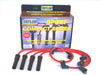 Taylor Cable 77220 8mm Spiro-Pro Ignition Wire Set; Red; Stock; 11.75 in.; 180 Deg. Plug Boot; - Truck Part Superstore
