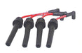 Taylor Cable 77235 8mm Spiro-Pro Ignition Wire Set; Red; Stock; 9.5 in.; OE Spark Plug Boot; - Truck Part Superstore