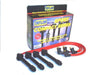 Taylor Cable 77236 8mm Spiro-Pro Ignition Wire Set; Red; Stock; 9.5 in.; OE Spark Plug Boot; - Truck Part Superstore
