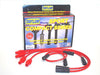 Taylor Cable 77283 8mm Spiro-Pro Ignition Wire Set; Red; Stock; 11.75 in.; 180 Deg. Plug Boot; - Truck Part Superstore