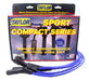 Taylor Cable 77603 8mm Spiro-Pro Ignition Wire Set; Blue; Stock; 9.5 in.; OE Spark Plug Boot; - Truck Part Superstore
