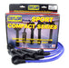 Taylor Cable 77608 8mm Spiro-Pro Ignition Wire Set; Blue; Stock; 9.5 in.; OE Spark Plug Boot; - Truck Part Superstore