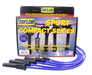 Taylor Cable 77630 8mm Spiro-Pro Ignition Wire Set; Blue; Stock; 11.75 in.; 180 Deg. Plug Boot; - Truck Part Superstore