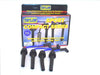 Taylor Cable 77635 8mm Spiro-Pro Ignition Wire Set; Blue; Stock; 9.5 in.; OE Spark Plug Boot; - Truck Part Superstore