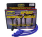 Taylor Cable 77681 8mm Spiro-Pro Ignition Wire Set; Blue; Stock; 11.75 in.; 180 Deg. Plug Boot; - Truck Part Superstore