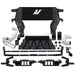 Mishimoto MMINT-BR23-21HKBKP High-mount Intercooler Kit, 2021+ Ford Bronco 2.3L, Black Core, Polished Pipes - Truck Part Superstore