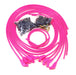Taylor Cable 78753 8mm Spiro-Pro Ignition Wire Set; Universal Fit; 135 deg. Boot; 8 cyl.; Hot Pink; - Truck Part Superstore