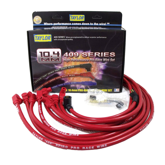 Taylor Cable 79227 409 Spiro-Pro 10.4mm Ignition Wire Set - Truck Part Superstore