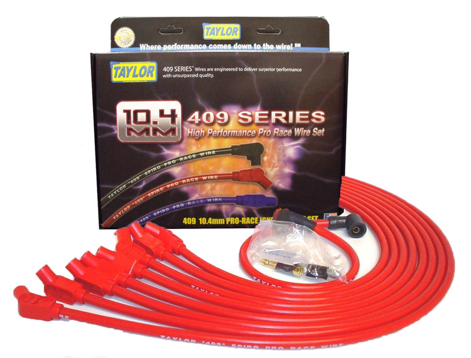 Taylor Cable 79231 409 Spiro-Pro 10.4mm Ignition Wire Set - Truck Part Superstore