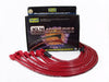 Taylor Cable 79281 409 Spiro-Pro 10.4mm Ignition Wire Set; Spiro-Wound; Race Fit; 90 deg.; Red; - Truck Part Superstore