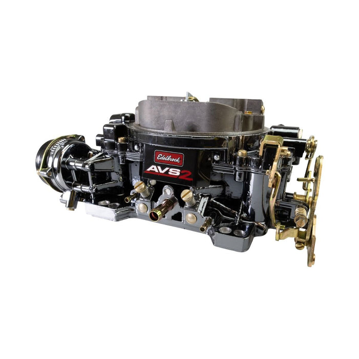 Edelbrock 1906-BP Edelbrock AVS2 650 CFM Carburetor #1906-BP Electric Choke, Black Plasma Finish - Truck Part Superstore