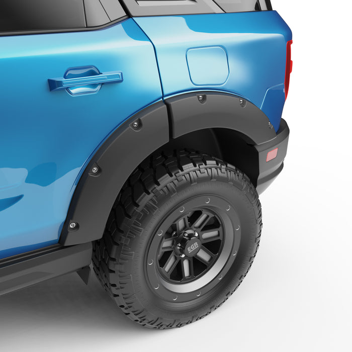 EGR 793564 EGR BOLT-ON STYL EBLACK FENDER FLARE SET - PROUDLY MADE IN THE USA - Truck Part Superstore