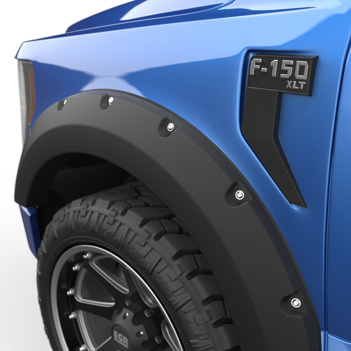 EGR 793584 EGR Bolt-On Style Black Fender Flare - proudly made in the USA. - Truck Part Superstore