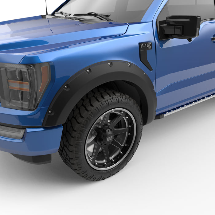 EGR 793584 EGR Bolt-On Style Black Fender Flare - proudly made in the USA. - Truck Part Superstore