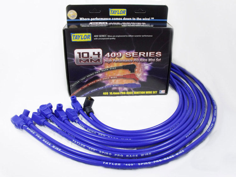 Taylor Cable 79601 409 Spiro-Pro 10.4mm Ignition Wire Set - Truck Part Superstore