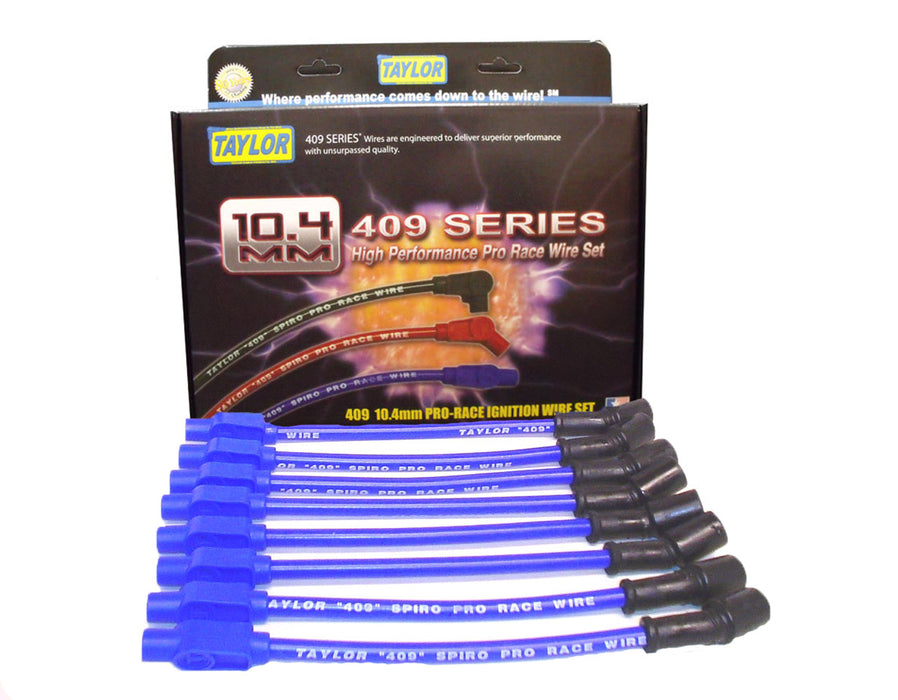Taylor Cable 79605 409 Spiro-Pro 10.4mm Ignition Wire Set - Truck Part Superstore
