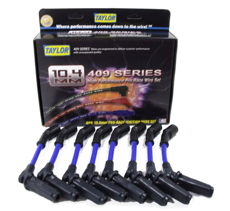 Taylor Cable 79606 409 Spiro-Pro 10.4mm Ignition Wire Set - Truck Part Superstore