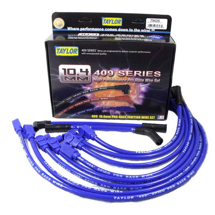 Taylor Cable 79626 409 Spiro-Pro 10.4mm Ignition Wire Set - Truck Part Superstore