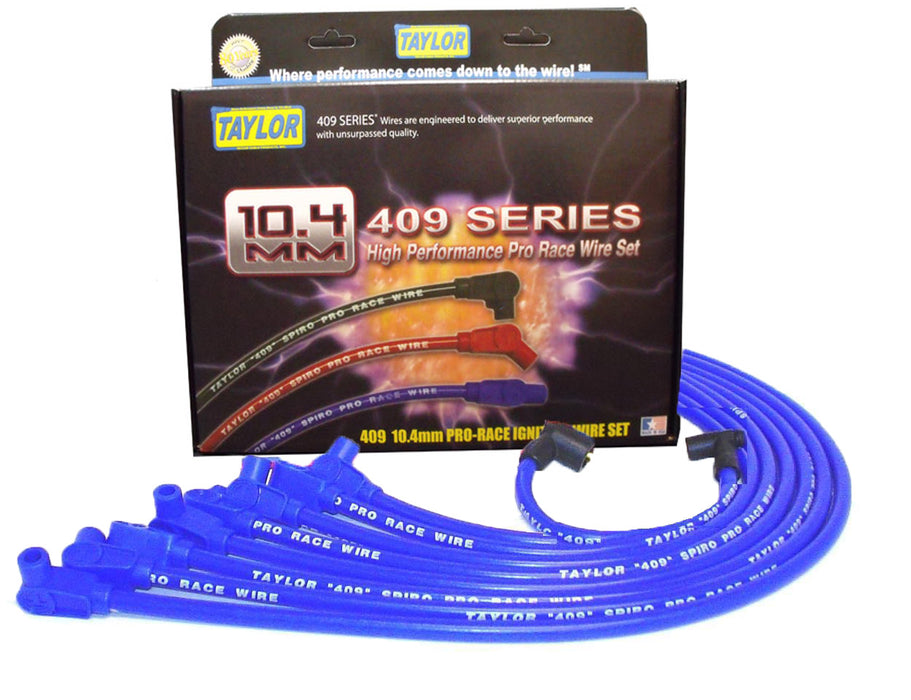 Taylor Cable 79630 409 Spiro-Pro 10.4mm Ignition Wire Set - Truck Part Superstore