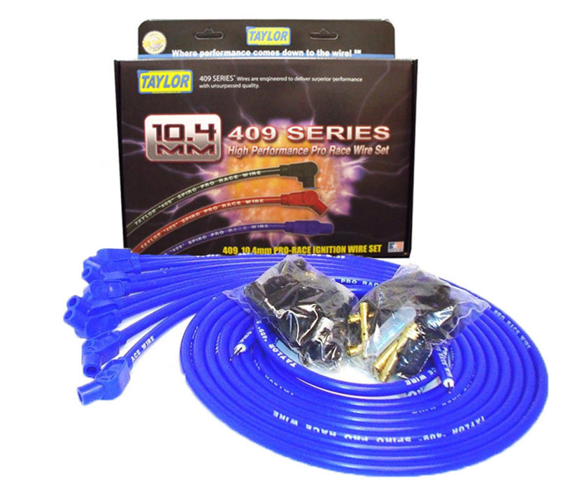 Taylor Cable 79653 409 Spiro-Pro 10.4mm Ignition Wire Set - Truck Part Superstore