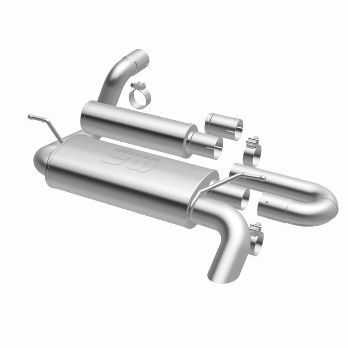 MagnaFlow Exhaust Products 19620 Overland Series Stainless Axle-Back System - Truck Part Superstore