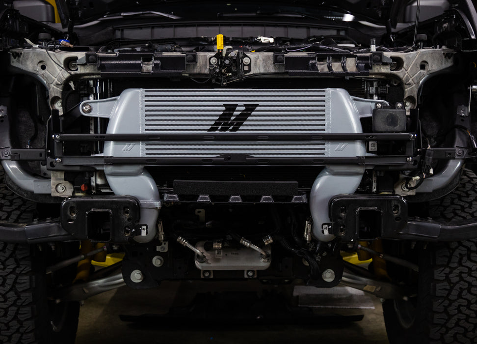 Mishimoto MMINT-BR-21HBK High-Mount Intercooler, fits 2021+ Ford Bronco 2.3L/2.7L, Black - Truck Part Superstore