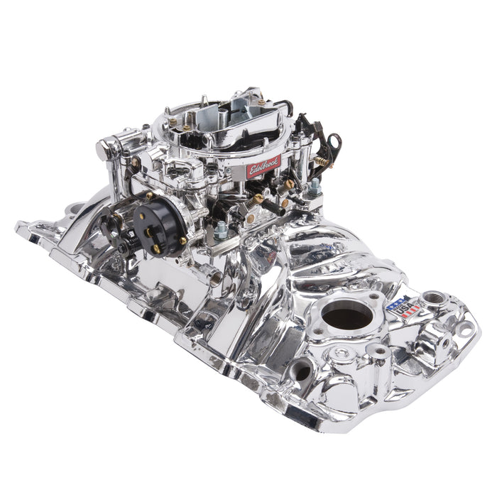 Edelbrock 20234 Engine Intake Manifold / Carburetor Kit - Truck Part Superstore