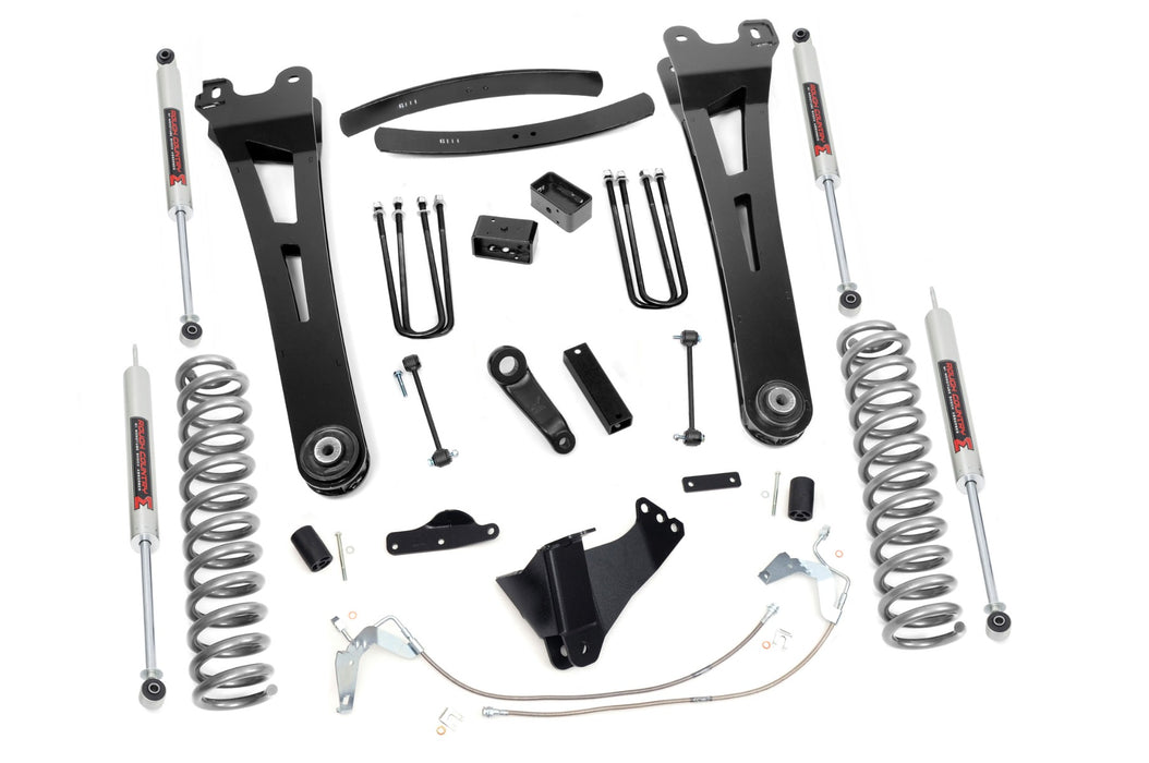 Rough Country 53840 6 Inch Lift Kit - Diesel - Radius Arm - M1 - Ford Super Duty (08-10) - Truck Part Superstore